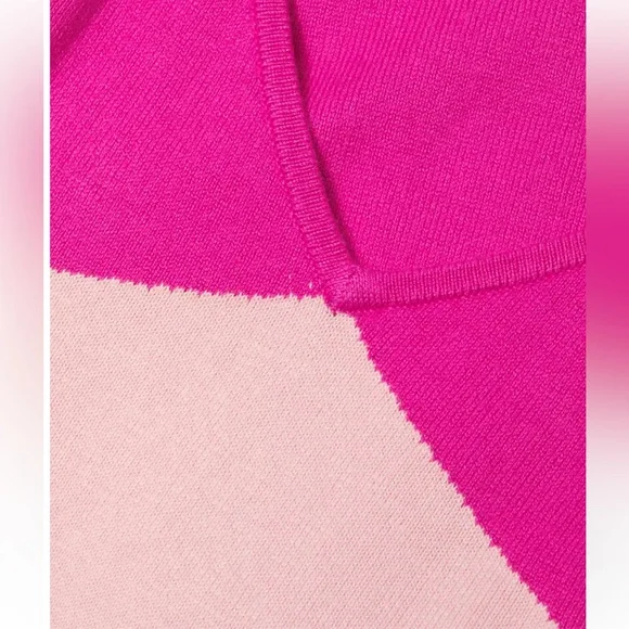 Victor Glemaud color block knee length dress - Picture 6 of 9